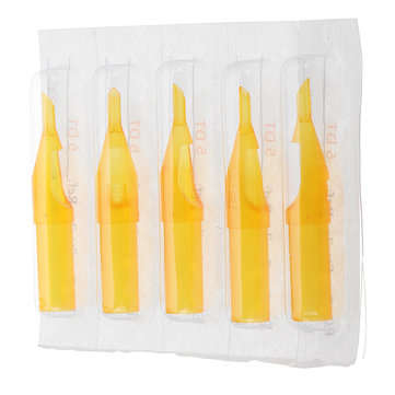 100Pcs Tattoo Needle + 100Pcs Tattoo Tips Mix Size