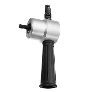 Drillpro YT-160A Double Head Sheet Metal Nibbler Cutter Drill Attachment Metal Sheet Cutter