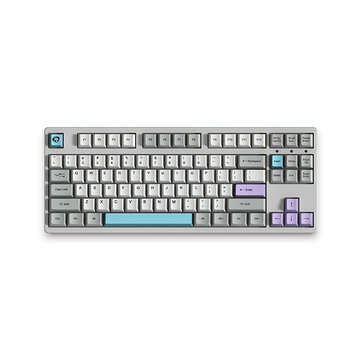 AKKO 3087 V2 Silent 87 Keys Mechanical Gaming Keyboard Wired Morandi Grey ... (SWITCH: ORANGESWITCH)