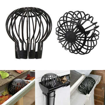Gutter Leaf Debris Trap Guard Drain Pipe Cover Downpipe Rainwater for Home Garden Downpipe Filter To
