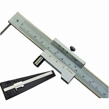 0-200mm Marking Vernier Caliper With Carbide Scriber Parallel Marking Gauging Ruler Measuring Instru