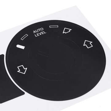 Car Matte Black Worn Button Repair Kit Stickers Decals For VW Volkswagen Touareg 20042009