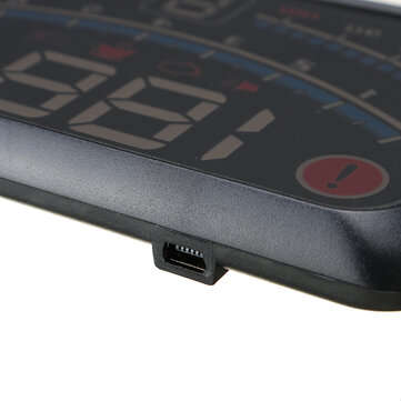 5.5 Inch Car HUD Head Up Display Windshield Projector OBD2 EUOBD Speed RPM Water Temperature Voice A