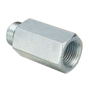 M18x1.5 Galvanized Oxygen Sensor Extender Lambda Simulator Eliminator Katalysator