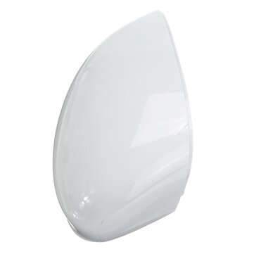 2PCS White Door Wing Mirror Cover Rear View Left Right Side For Ford Fiesta MK7 2009-2015