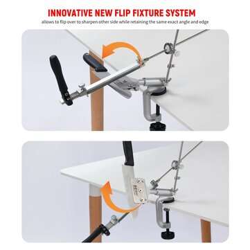 Sharpener Set Fixed-angle Knife Sharpener Knife Sharpening Kit Knife Slicker Edge Sharpener Abrasive