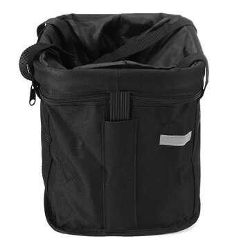 Folding Front Basket Waterproof Handlebar Box Pet Carrier Frame Bag For Electirc Scooter Bicycle Bik