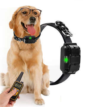 800M Remote Control Electric Dog Collar Pet Snoring Device Shock Agility Collar Waterproof Rechargea