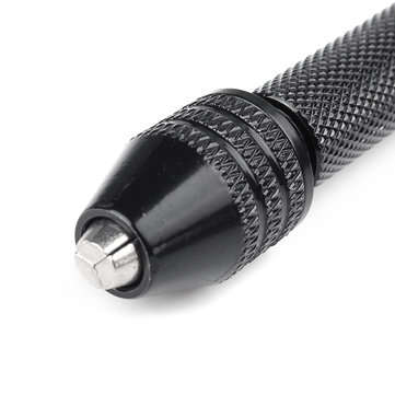 Mini Micro Hand Drill with 20Pc Mini 0.3-1.6mm Bit Keyless Chuck Set Pin Vise Rotary