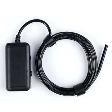 HD 5.0MP Camera 5.5mm 6 Adjustable LED WiFi Borescope Camera Mini Waterproof Borescope Inspection Ca