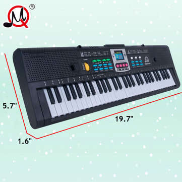 61 Keys Digital Music Electronic Keyboard Electric Piano Organ & Microphone Set