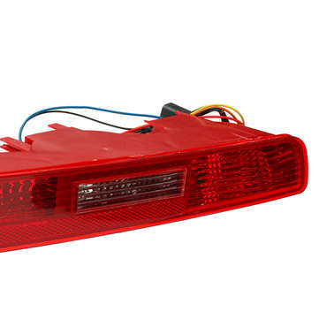 Car Rear Left Side Bumper Tail Light Reverse Light Fog Lamp With Wiring Harness And Bulbs For Audi Q