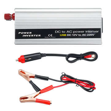2000W DC 12V To AC 220V USB Power Inverter Modified Sine Wave Voltage Converter