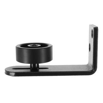 Adjustable Sliding Barn Door Hardware Wall Guide Bottom Floor Roller Guide with Screws Tools Kit