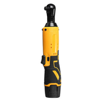 12V Power Cordless Ratchet Wrench 3600mah Li-ion Battery Electric Wrench Max. Torq... (PLUG: EUPLUG)