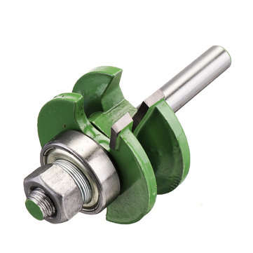 2Pcs 8mm Shank Tenon Router Bit Cabinet Door Panel Milling Woodworking Cutter