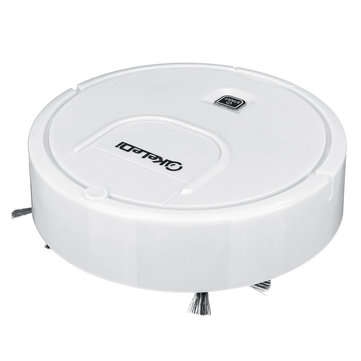 3-in-1 Smart Robot Vacuum Cleaner Suction Auto Robotic Floor Cleaner Mop Sweeper (COLOR1: WHITE)