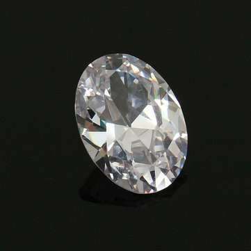 HUGE Unheated 56.66ct VVS White Sapphire 18X25mm Oval Cut AAAA Loose Jewelry Set