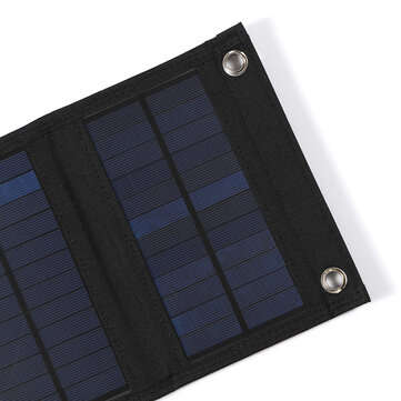 30W 5V Foldable Sunpower Solar Panel Charger Solar Power Bank USB Backpack Camping Hiking