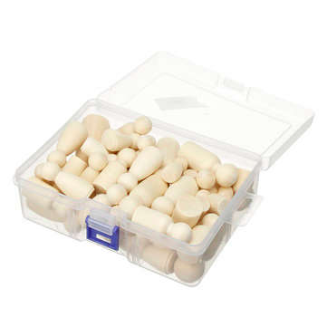 50Pcs/set Wooden Peg Doll Unfinished People Children Painted Wood Art Craft