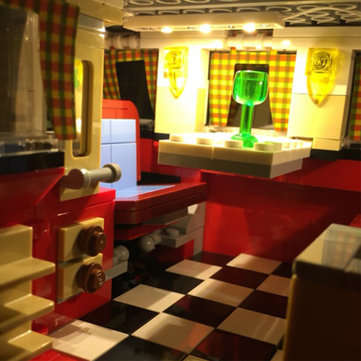 DIY LED Light Lighting Kit ONLY For LEGO 10220 Advanced Models VW T1 Camper Van