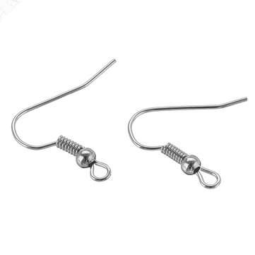 990Pcs/Set Eye Pins Lobster Clasps Jewelry Wire Earring Hooks Jewelry Finding Kit for DIY Necklace J