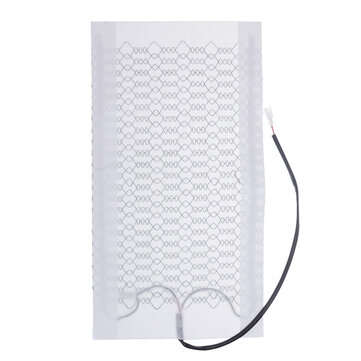 4pcs 12V Carbon Fiber Universal Car Heated Seat Pads 3-Level 2 Seat Control