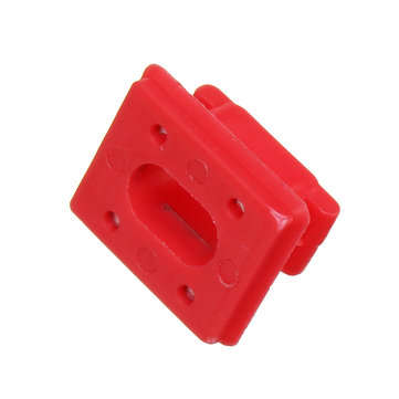 20pcs/set Dashboard Dash Trim Strip Clips Red Insert Grommets Keeper Clip Fit For BMW E46 E65/E66 E8