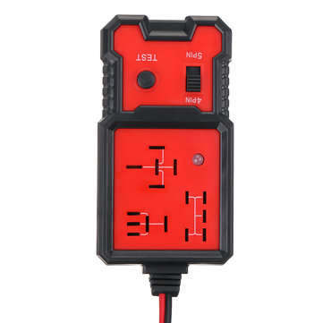 Universal 12V Relay Tester Electronic Testing Tool For Car Auto Battery Checker 4 PIN 5 PIN Diagnost