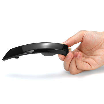 Dynamic Amber LED Side Rear Mirror Indicator Turn Signal Lights For Ford Focus MK2 MK3 2008-2016 Mon