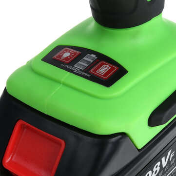 198vf Electric Wrench 550N Li-ion Battery Cordless Power Wrench Driver With Charger