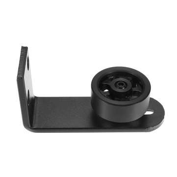 Adjustable Sliding Barn Door Hardware Wall Guide Bottom Floor Roller Guide with Screws Tools Kit