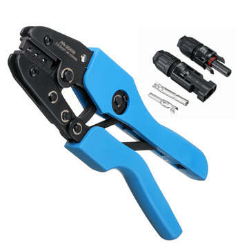 Crimper Solar Terminal Crimping Tools for 10 2.5/4/6mm Solar PanelMC4 PV Cable Wire Crimpers Crimp