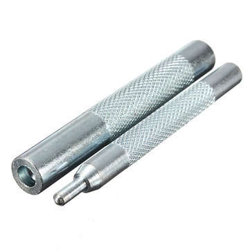 11pcs Craft Tool Die Punch Snap Rivet Setter Kit For DIY Leather Craft