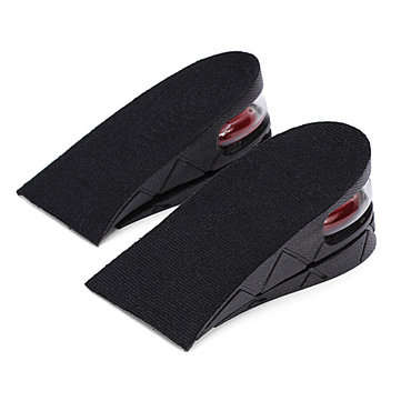 1 Pair Men Women Insoles Air Cushion Half Height Increase Shoe Pad