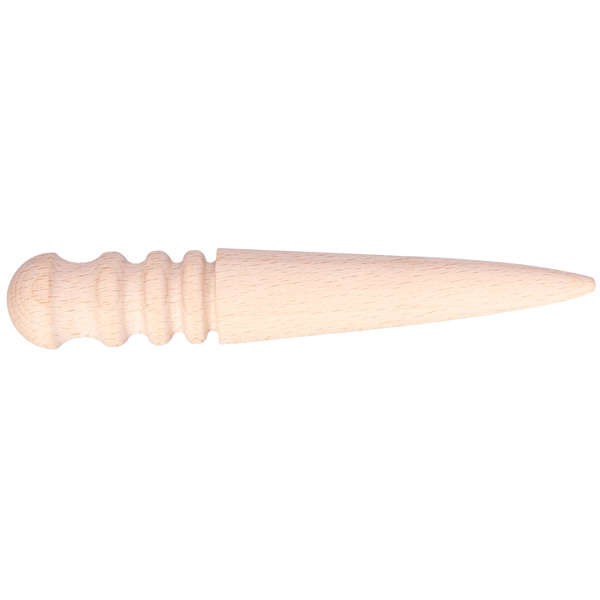 Multi-size Round Wood Edge Slicker Leather Burnisher DIY Leather Tool
