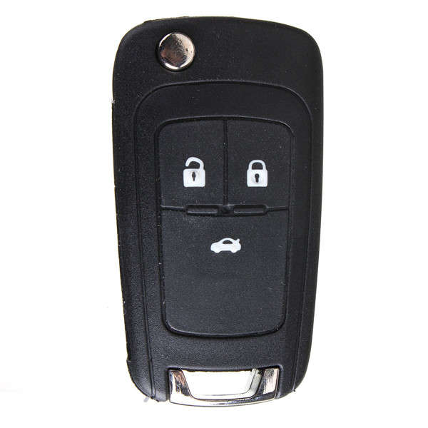 3 Button Remote Key Fob Case Shell Uncut Blade For Chevrolet Cruze