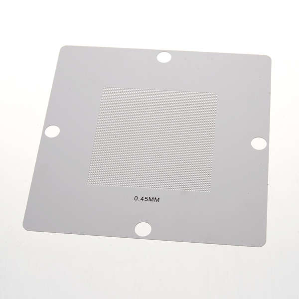 10 Pcs 90 X 90 Mm Bga Stencil Kit For Laptop Universal Reballing