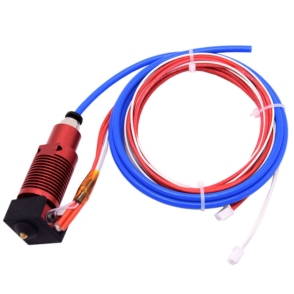 Creativity  1.75mm Hotend kit Aluminum Heat Block with Heater Thermistor for CR10S pro 3D Printer wi