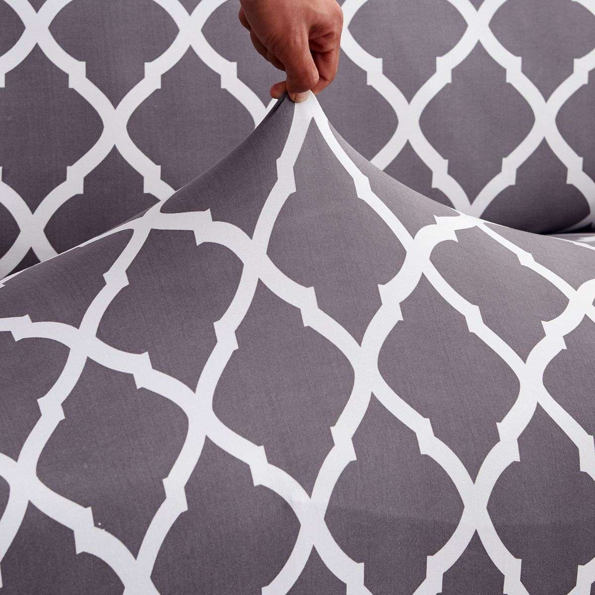 1/2/3/4 Seater Elastic Sofa Covers Slipcover Settee Stretch Floral Couch Chair Protector