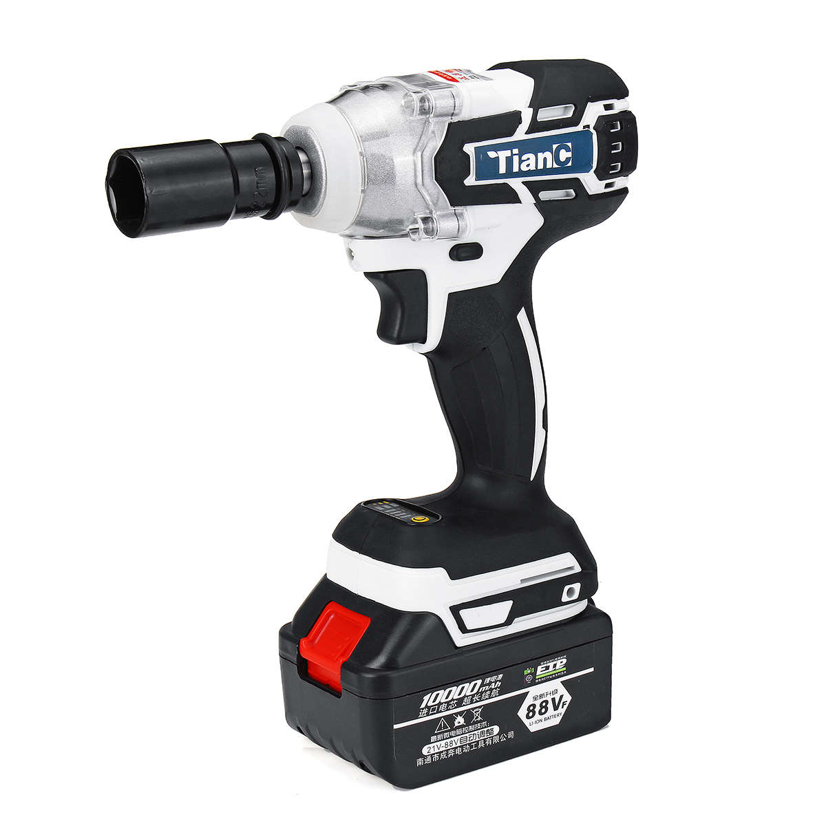 3 In 1 88V 10000mAH Power Drills Electric Screwdriver Brushless Electric Wrench 240-520NM Adjus