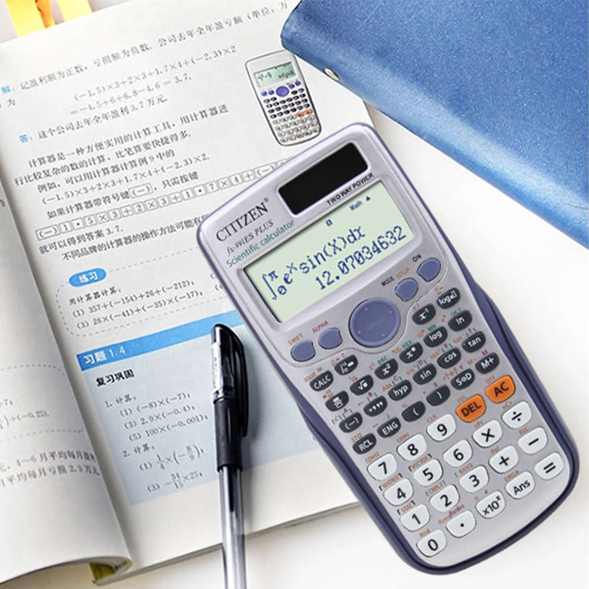 FX-991ES-PLUS Scientific Calculator Office Calculator 417 Kinds of Functions Student Function Scient