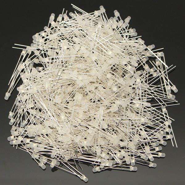 Geekcreit 8x8x8 LED Cube 3D Light Square Blue LED Flash Electronic DIY Kit...