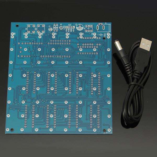 Geekcreit 8x8x8 LED Cube 3D Light Square Blue LED Flash Electronic DIY Kit...