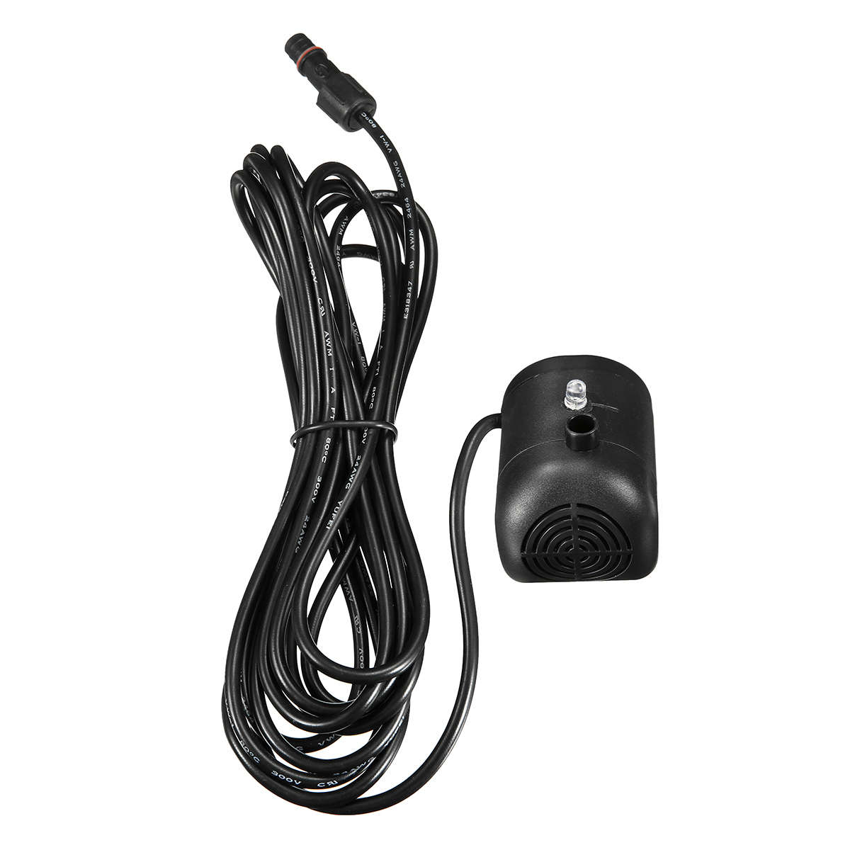 7V Solar Power Fountain Pool Water Pump Kit Timer/LED Light Garden Pond Submersible Pumps
