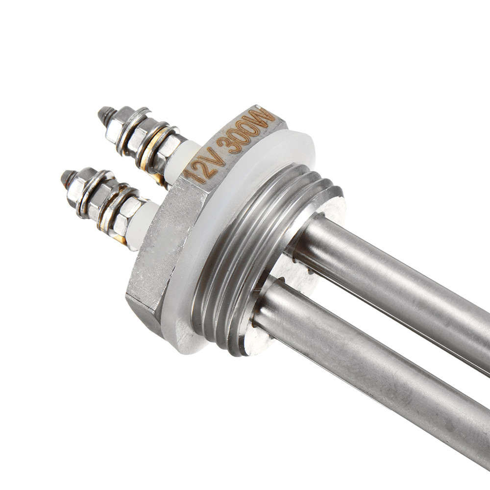 12V 300W NPT BSP Immersion Water Heater Heating Element Solar Energy (Type B) - Free Shipping