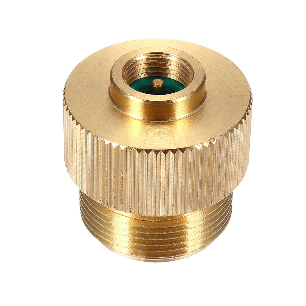 APG Gas Converter Canister Camping Outdoor MAPP Gas Adapter To Propane Tank (Model 2#)