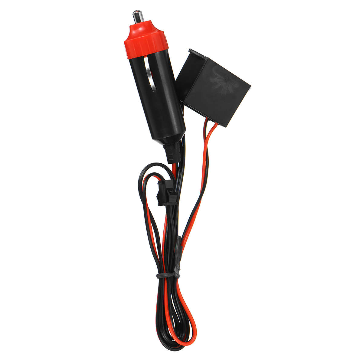 DC12V LED Car Interior Atmosphere Glow EL Wire Neon Strip Light Rope Tub