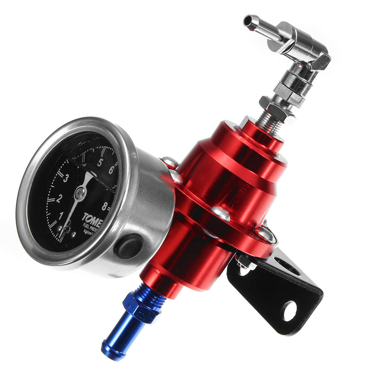 Universal Adjustable Car Fuel Hose Auto Pressure Regulator With 160PSI