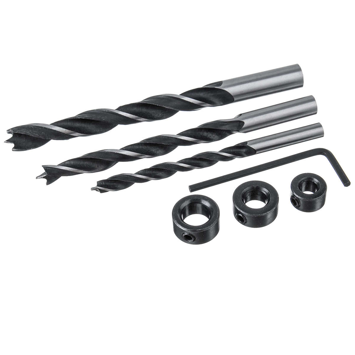 6/8/10mm Woodworking Dowel Jig Drill Guide Metal Sleeve Handheld Wood Doweling Hole Drill (Model 1#)